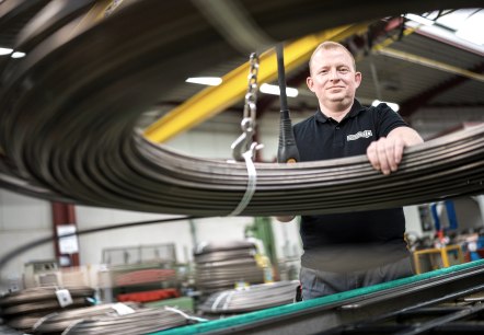 Mitarbeiter im Werk, &copy; Schoeller