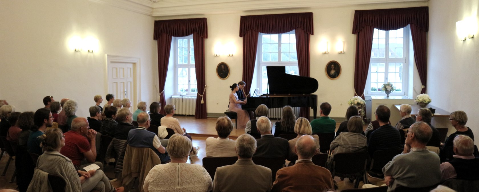 Xin Wang und Florian Koltun im Konzert, &copy; Konzertdirektion Koltun gUG