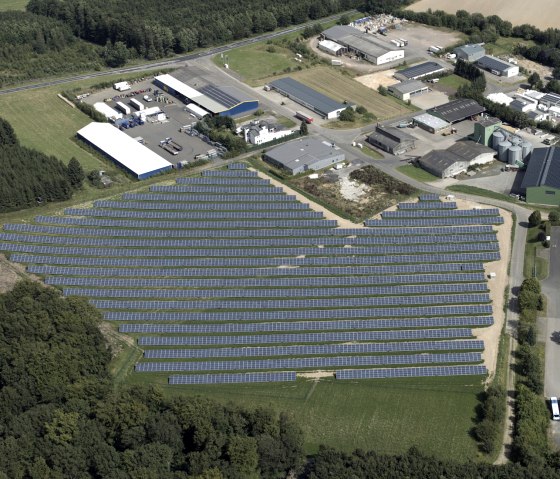 Photovoltaik-Anlage bei Blankenrath, © Kreisverwaltung Cochem-Zell