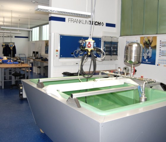 Schulungsraum f&uuml;r praktische Schulungen, &copy; Franklin Electric