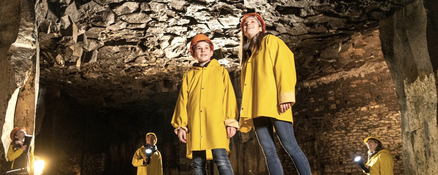 Führung im Lavakeller Mendig, © Eifel Tourismus GmbH, D. Ketz