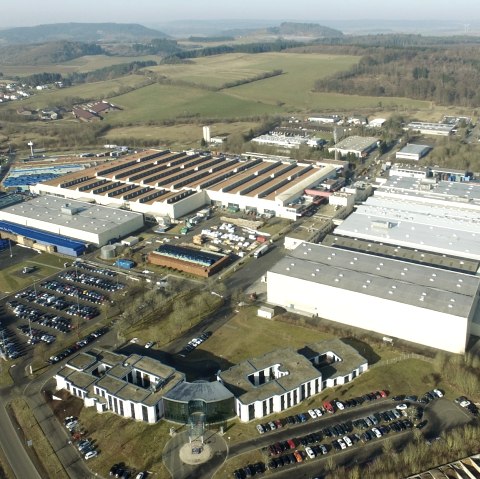 Gerolsteiner Brunnen Luftaufnahme, &copy; Gerolsteiner Brunnen GmbH &amp; Co. KG