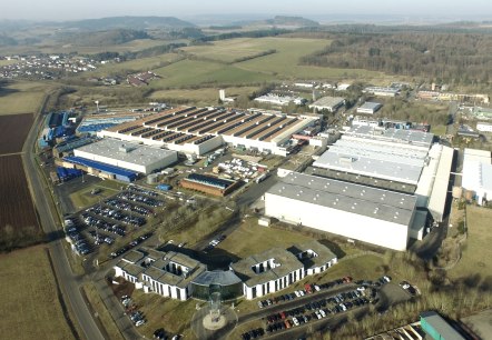 Gerolsteiner Brunnen Luftaufnahme, &copy; Gerolsteiner Brunnen GmbH &amp; Co. KG