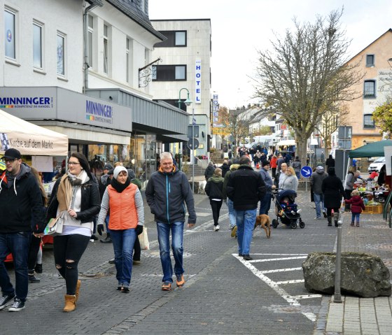 Fu&szlig;g&auml;ngerzone in Daun, &copy; Eifel Tourismus (ET) GmbH - Angelika Koch