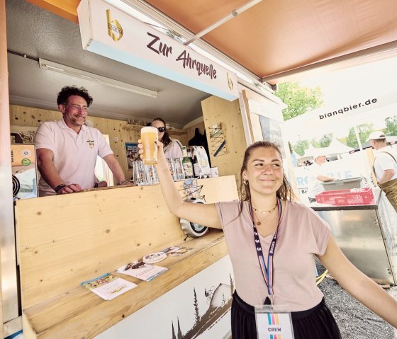 Blanq Bier im Ausschank, &copy; blanq GmbH