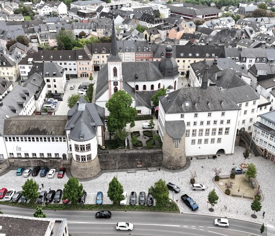 Bitburg Luftaufnahme, © Archiv Stadt Bitburg