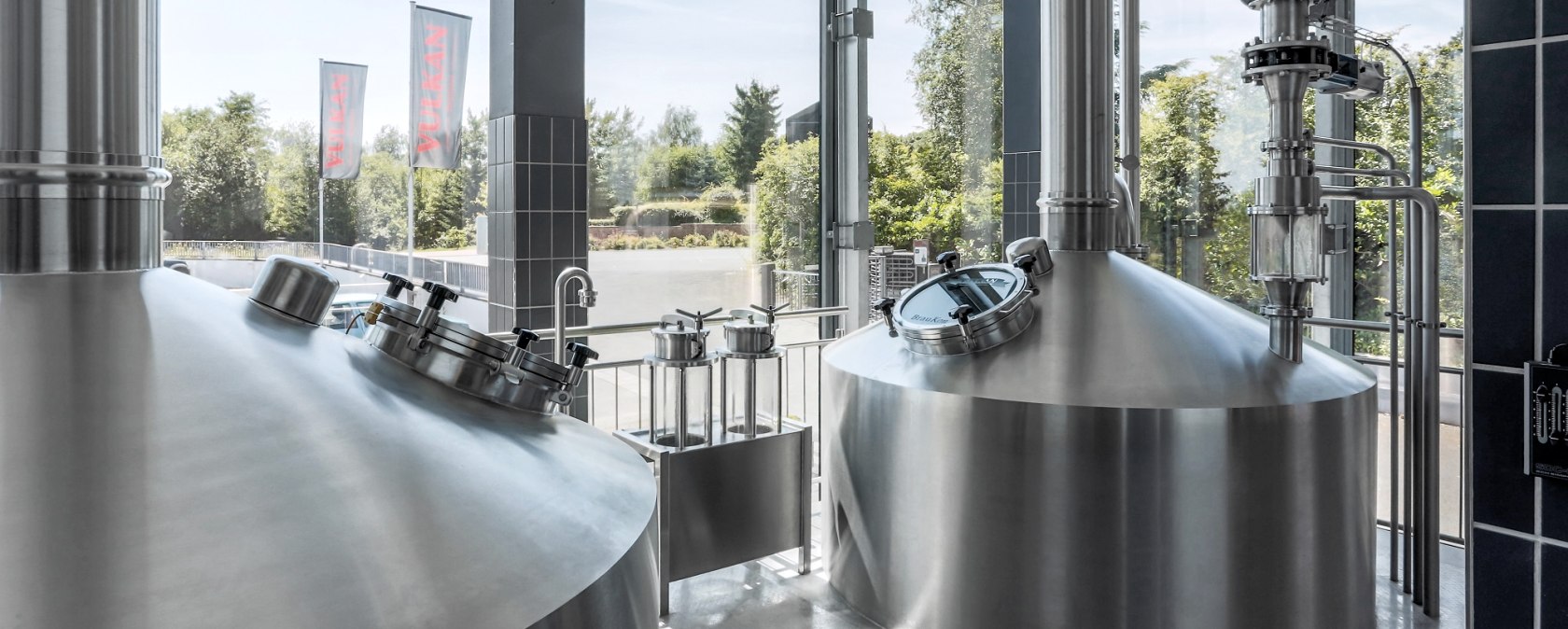 Braukessel, &copy; Vulkan Brauerei