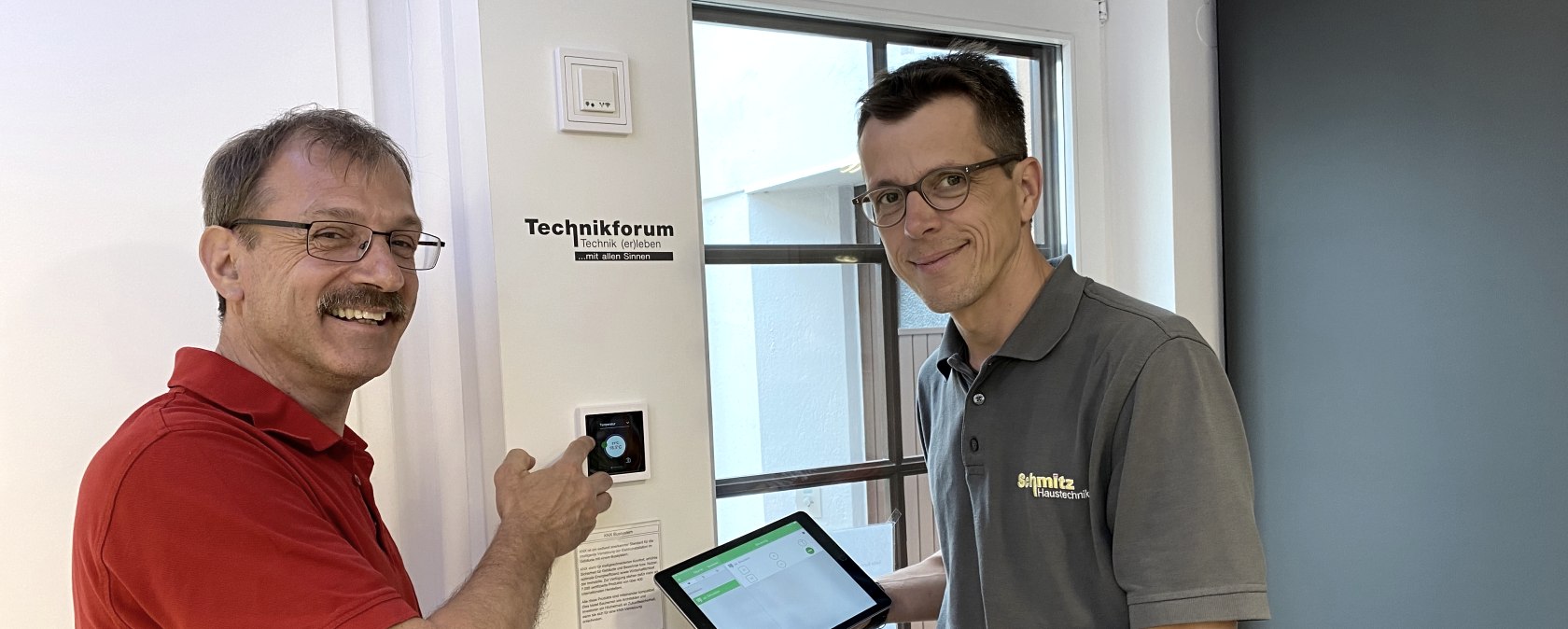 Jürgen Bahn (links) und Rainer Schmitz im Einsatz, © Eifel Tourismus