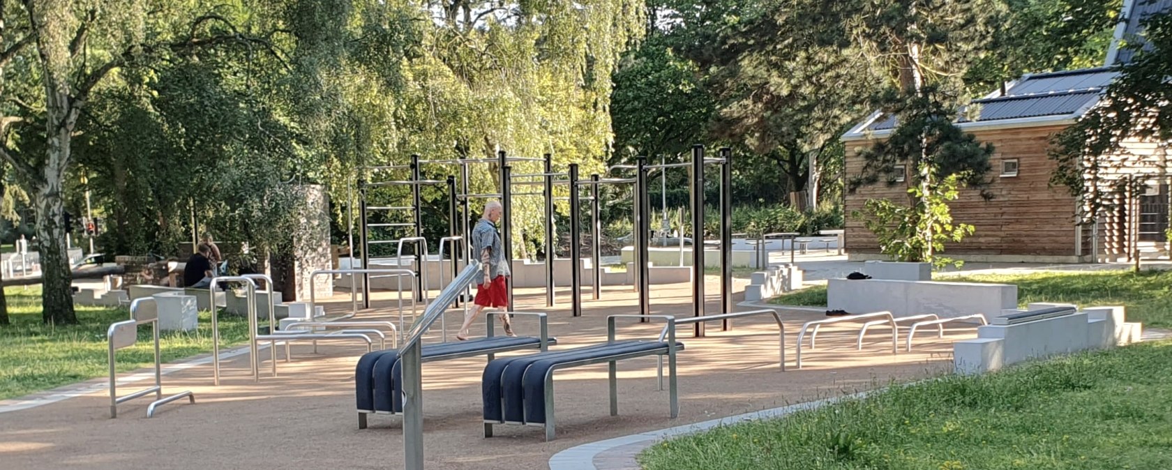 Turnbar im Walter M&ouml;ller Park, &copy; Eiden &amp; Wagner GmbH