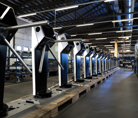 produzierte Drehkreuze, &copy; Deutsche Mechatronics GmbH