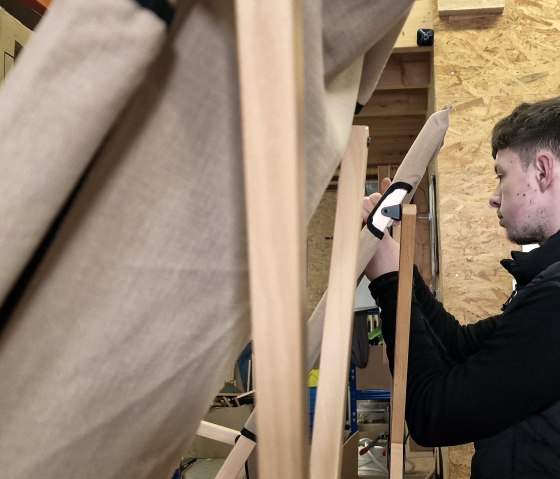 Die Campingstühle werden in der Eifel gefertigt, © EOE-Eifel Outdoor Equipment