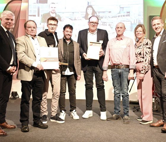 Der Gefl&uuml;gelhof Andres erhielt den EIFEL Award "Regionale Wertsch&ouml;pfung", &copy; Eifel Tourismus GmbH