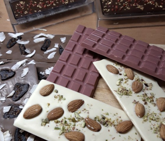 Pralinenproduktion, © Susannes Schokolädchen/Susanne Hetger