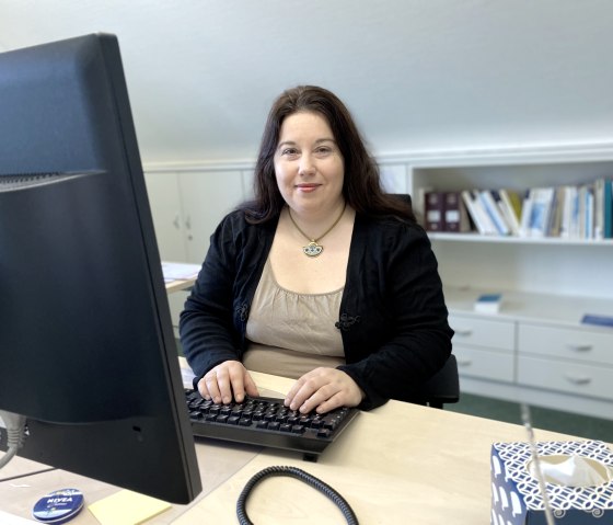 Die Bankerin Kerstin Es Sebti, &copy; Familie Es Sebti