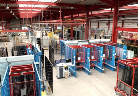 Glas Fandel - Produktionshalle, &copy; Glas Fandel GmbH