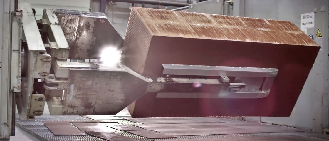 W&auml;hrend der Produktion, &copy; Eurocomposites