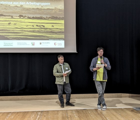 Während der Deutsch-Belgischen Naturpark Akademie 2024, © Anne Derks