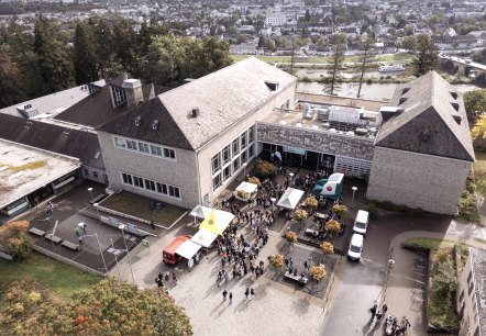 Hochschule Trier - Luftaufnahme, &copy; Hochschule Trier