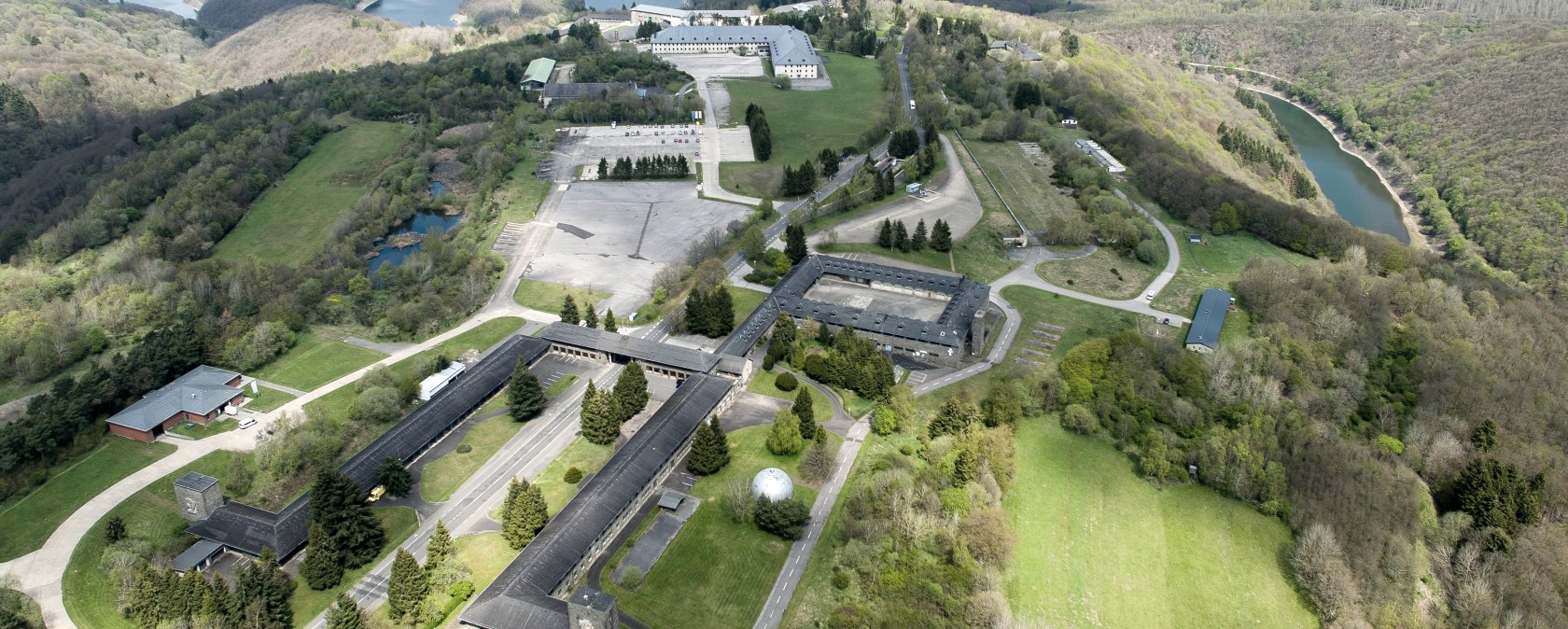 Ein Blick aus der Vogelperspektive &uuml;ber Vogelsang IP, &copy; Vogelsang IP