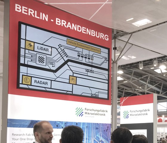 Animationsfilm auf der Laser World of Photonics M&uuml;nchen, &copy; Forschungsfabrik Mikroelektronik Deutschland (FMD)