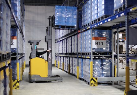 Gabelstapler bei Elsen Logistics, &copy;  ELSEN Holding GmbH