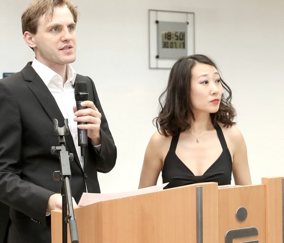 Florian Koltun und Xin Wang, &copy; Konzertdirektion Koltun gUG