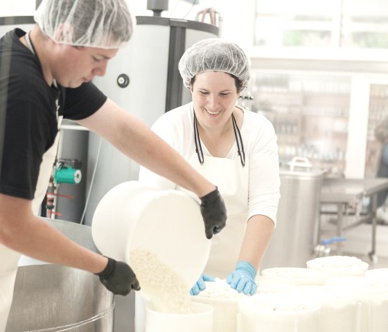 In der K&auml;serei, &copy; Phormat