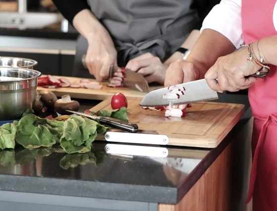 Gemeinsam Kochen, &copy; BioGenussTeam