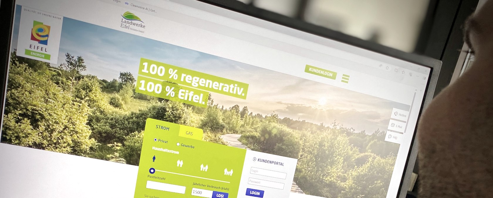 Produktbild Landstrom Eifel, &copy; Landwerke Eifel