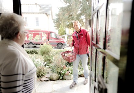 Eismann-Anlieferung, &copy; Eismann