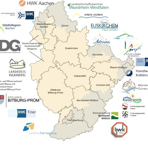 Gesellschafter der Zukunftsinitiative Eifel, © Eifel Tourismus (ET) GmbH