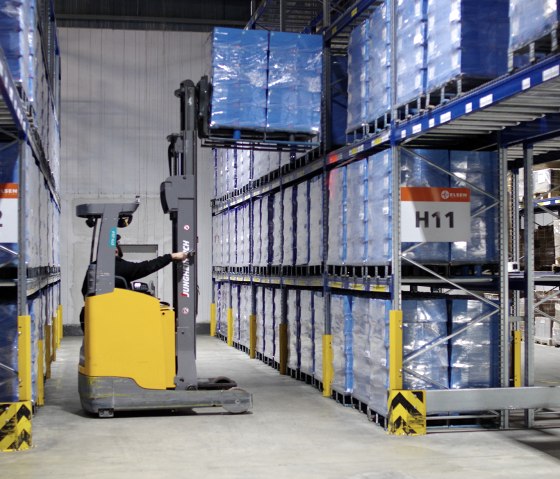 Gabelstapler bei Elsen Logistics, &copy;  ELSEN Holding GmbH