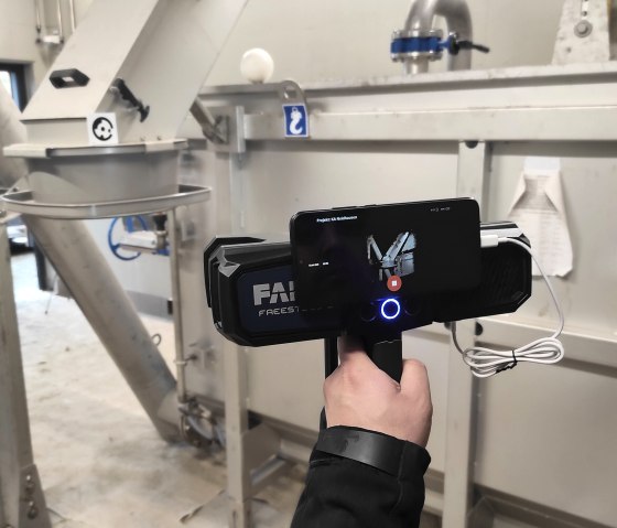 Zahnen Handscanner, &copy; Zahnen Technik