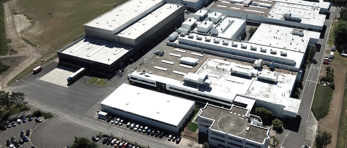 Werk aus der Vogelperspektive, &copy; Andreas Stihl AG &amp; Co. KG