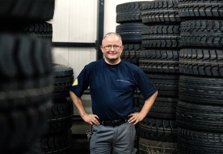 Dunlop-Reifen, &copy; Zukunftsinitiative Eifel (c) Lars May