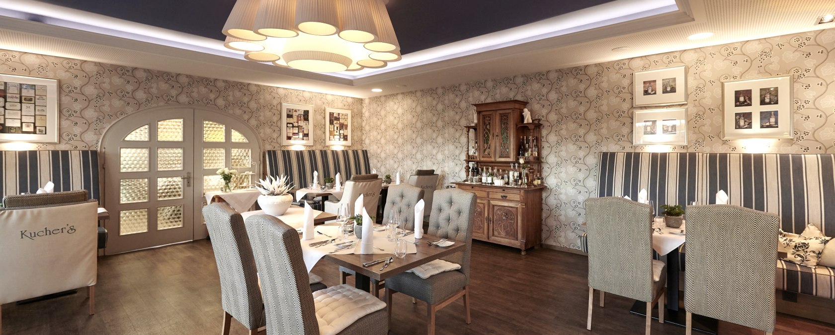 Im Gourmet-Restaurant wird K&uuml;che auf hohem Niveau serviert, &copy; Kucher's Landhotel