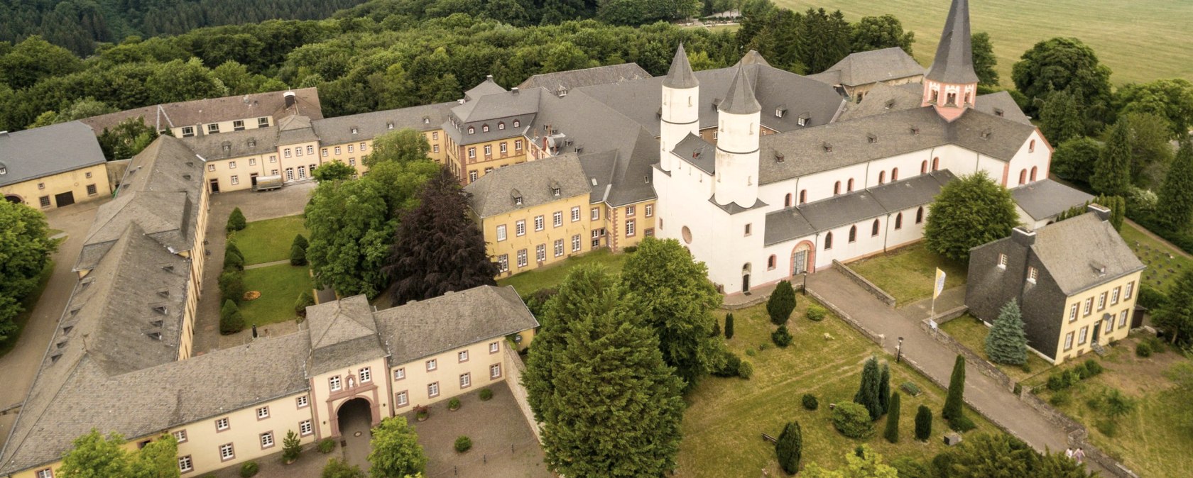 Kloster Steinfeld von oben, &copy; Eifel Tourismus GmbH, D. Ketz
