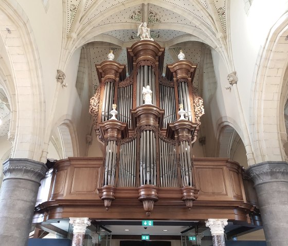 Die Orgel in der Kirche Sint Michiel in Bree, &copy; Orgelbau Schumacher