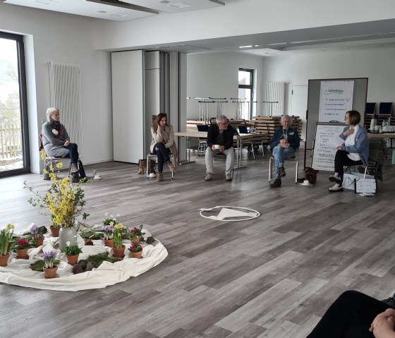 Bei einem Kommunikationskurs, &copy; Natur- und Geopark Vulkaneifel