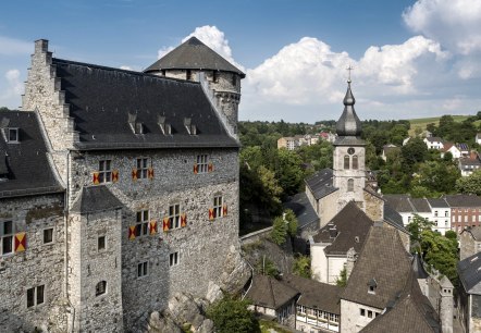 Burg Stolberg und historische Altstadt, &copy; Dominik Ketz / St&auml;dteregion Aachen