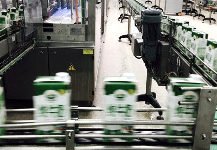 Arla-Produktion, &copy; Arla Foods Deutschland GmbH