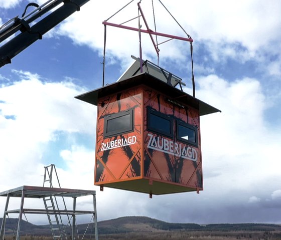 Zauberjagd-Aufbau, &copy; Zauberjagd