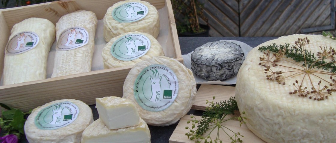 Hommerdinger - Produktauswahl, &copy; Hommerdinger K&auml;se-Manufaktur &amp; Ziegenhof