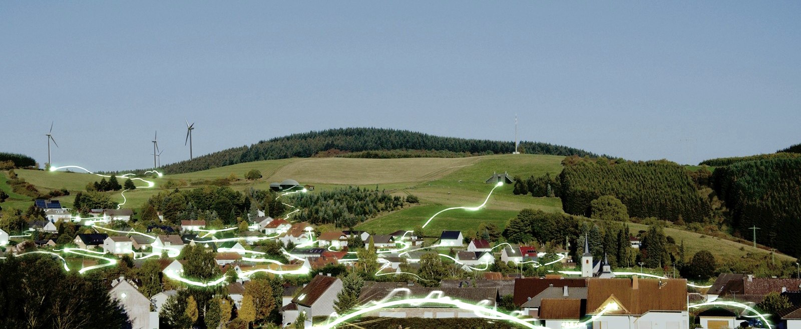 Wasser, Energie und Telekommunikation: Das Projektgebiet der Kommunale Netze Eifel (KNE) umfasst die Versorgung einer Viertelmillion Menschen., &copy; KNE Kommunale Netze Eifel