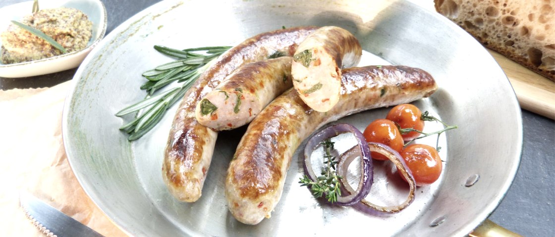 Bratwurst, &copy; Peter H&uuml;nten  Fleischwaren GmbH