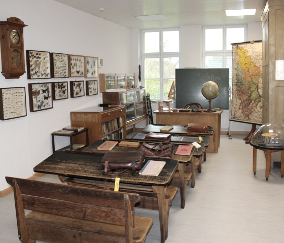 Klassenzimmer im Heimatmuseum, © Tourist Info Bitburger Land
