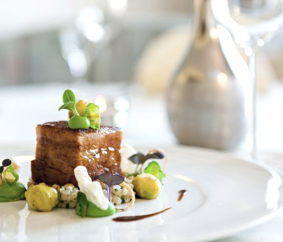 In der Poststuben werden raffinierte Men&uuml;s gezaubert, &copy; Hotel zur Post