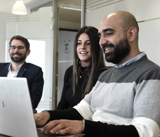 IT Haus-Mitarbeiter, &copy; IT Haus