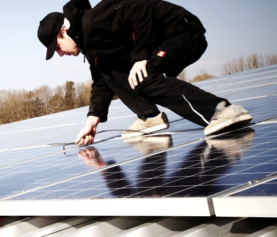 Elektro Elsen PV-Montage, &copy; Elektro Elsen