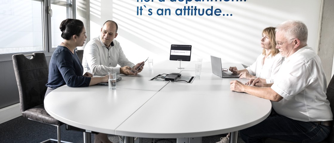 In einem der Besprechungsräume, © schwartz Gruppe